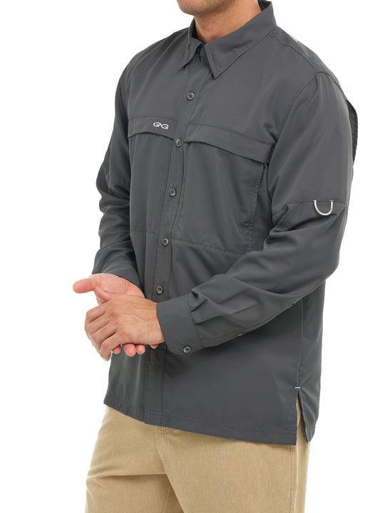 GunMetal Explorer Shirt | Long Sleeve-GameGuard