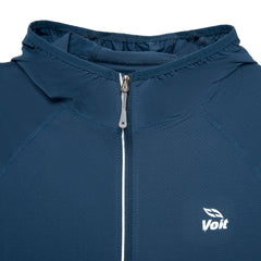 Chaqueta deportiva UV para mujer azul marino