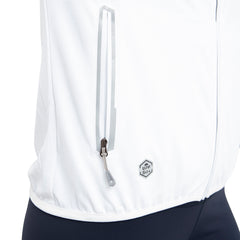 Chaqueta deportiva UV para mujer blanca