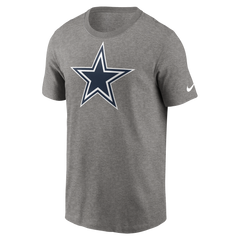 Playera Nike Gris Dallas Cowboys  Logo Essential