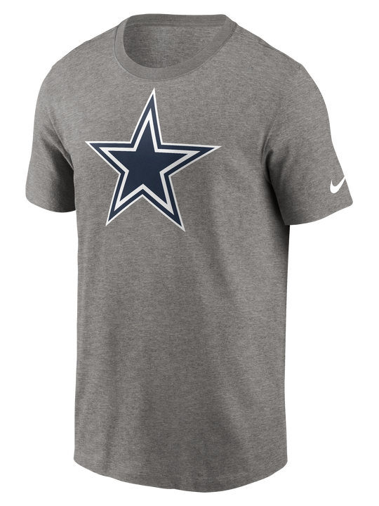 Playera Nike Gris Dallas Cowboys  Logo Essential