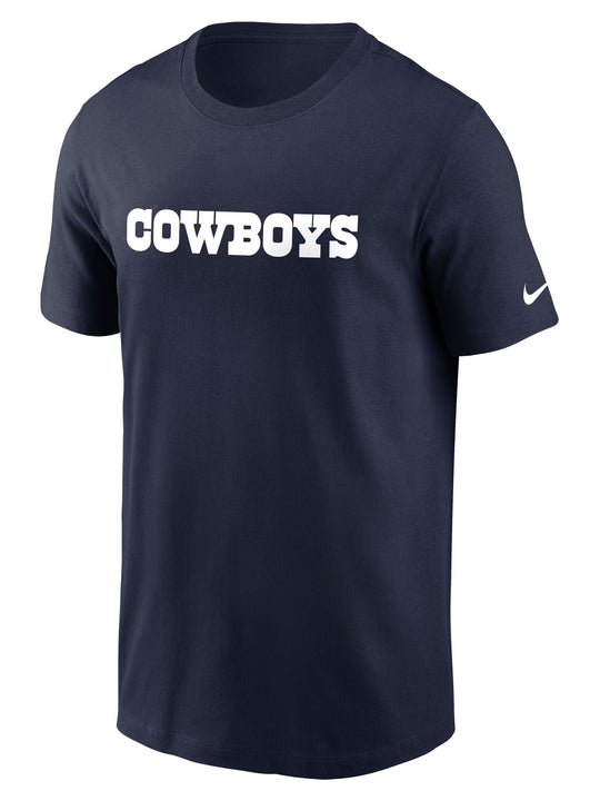 Playera Dallas Cowboys Logo Nike Essential Navy