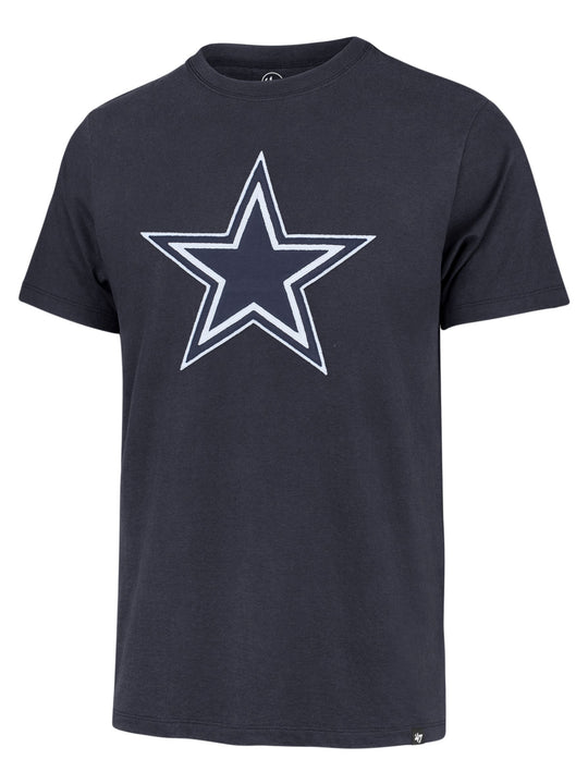 Playera Dallas Cowboys '47 Brand Franklin Logo Azul Vintage