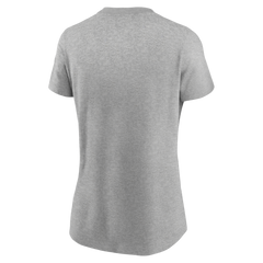 Playera Dallas Cowboys Mujer Nike Logo Essential Gris Jaspeado