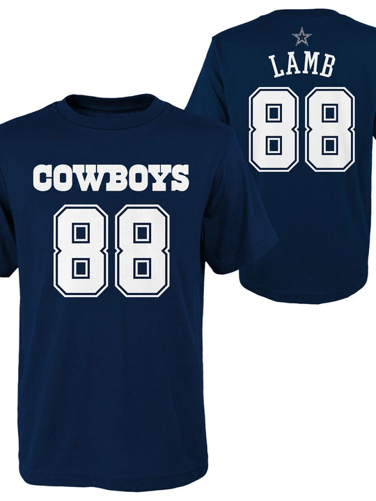 Jersey Dallas Cowboys #88 Lamb Navy