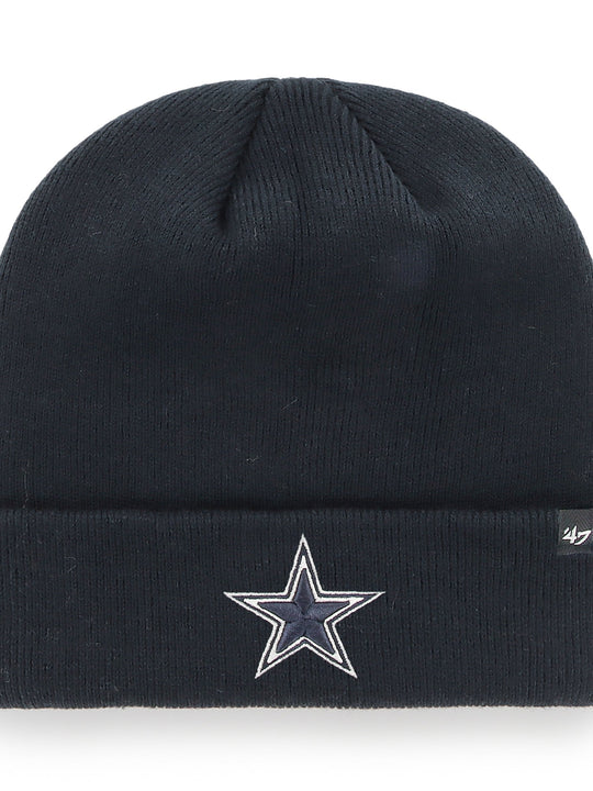 Gorro '47 Brand  Dallas Cowboys Raised Cuff Knit  Azul Marino