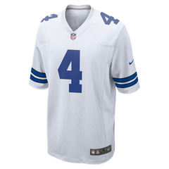 Jersey Nike Blanco Dallas Cowboys  Game Dak Prescott