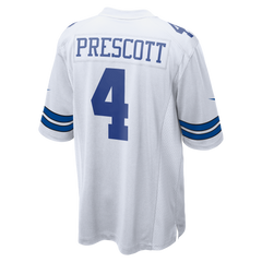 Jersey Nike Blanco Dallas Cowboys  Game Dak Prescott