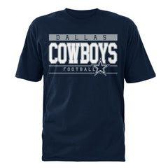 Playera   Azul Dallas Cowboys para Hombre "Football Graphic"