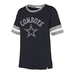 Playera '47 BRAND Mujer Dallas Cowboys Estilo Retro NVY