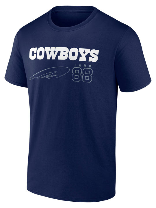 Playera Dallas Cowboys CeeDee Lamb 88  Edición Firmada