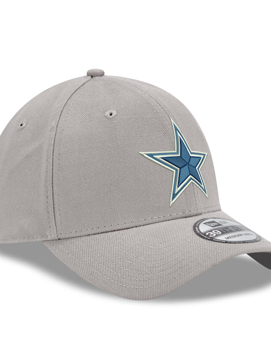 Gorra Gris Dallas Cowboys New Era 39THIRTY Stretch Fit