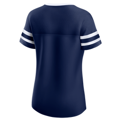 Jersey Dallas Cowboys Mujer Fanatics Lace-Up – Azul Marino/Blanco