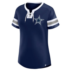 Jersey NFL Dallas Cowboys Women's Lace-Up T-Shirt – Fanatics Branded