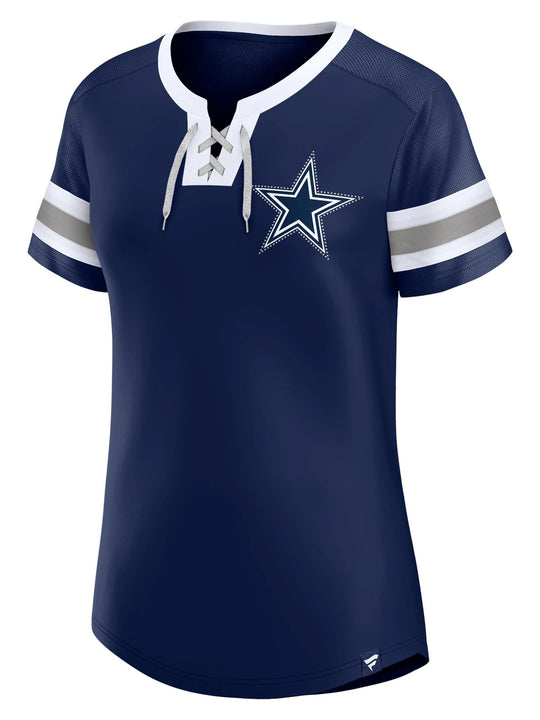 Jersey NFL Dallas Cowboys Women's Lace-Up T-Shirt – Fanatics Branded