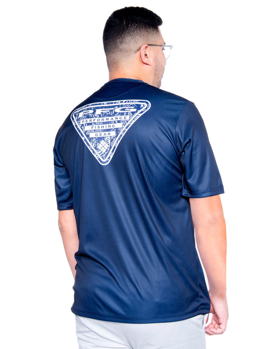 Playera Columbia Dallas Cowboys Azul Marino