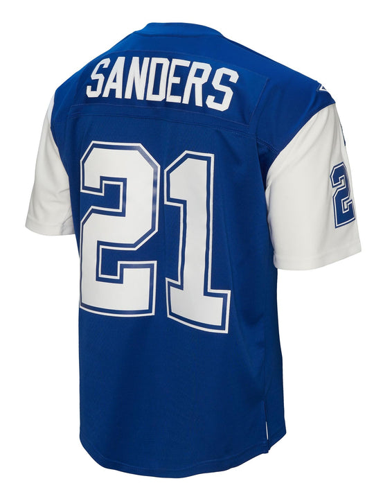 Jersey Replica Mitchell & Ness Dallas Cowboys Deion Sanders 21 Throwback 1995