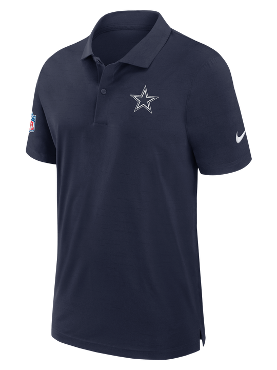 Polo Nike Dallas Cowboys  Sideline Coach Dri-FIT Azul Marino