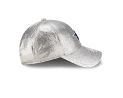 Gorra  New Era Dallas Cowboys Mujer 9FORTY Glitter Shine Plateado