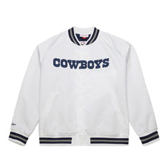 Chamarra Dallas Cowboys Mitchell & Ness Satin Varsity Jacket