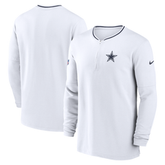 Playera Nike Manga Larga Dallas Cowboys  Sideline Coaches Half-Zip