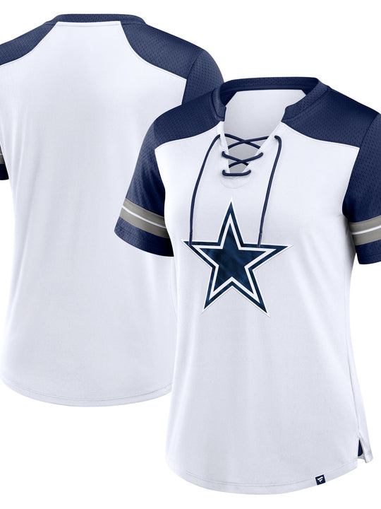 Jersey Fanatics Dallas Cowboys Mujer  Fashion Blanco