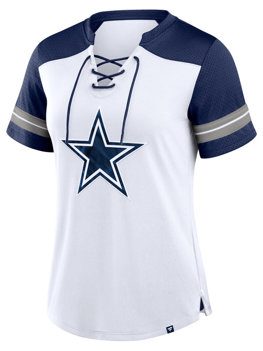 Jersey Fanatics Dallas Cowboys Mujer  Fashion Blanco