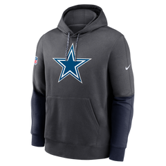 Sudadera Dallas Cowboys Nike Icon Logo Colorblock Hoodie  Gris/Marino