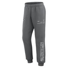 Pants Jogger Nike Dallas Cowboys Gris con Estampado Lateral – Edición Texas Heritage