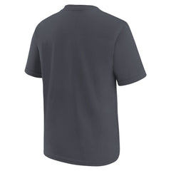 Playera Juvenil Dallas Cowboys Nike Logo Essential  Gris Oscuro