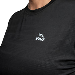 Camiseta deportiva para mujer negra