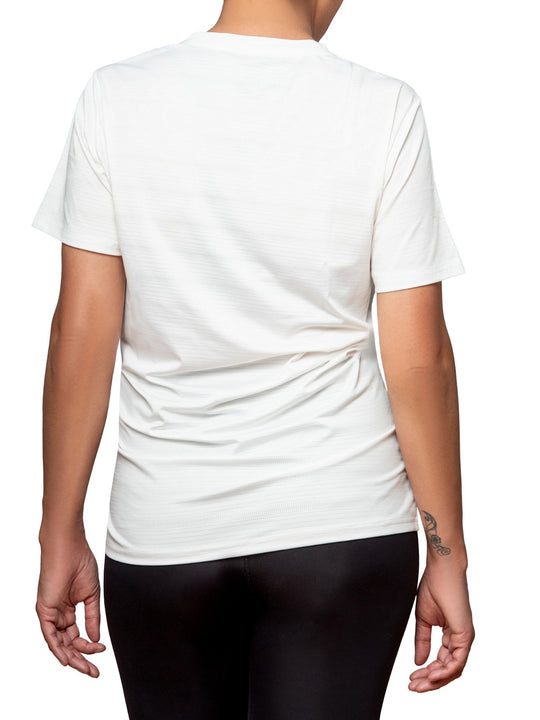 Camiseta deportiva para mujer blanca