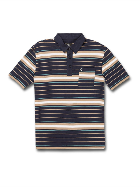 PLAYERA FLIEDLY POLO SS / NVY / VOLCOM
