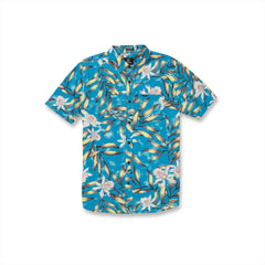 CAMISA / TROPICAL HIDEOUT SS / MALIBLUE