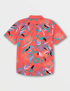 CAMISA LEAF SPRAY WOVEN SS / LRR / VOLCOM