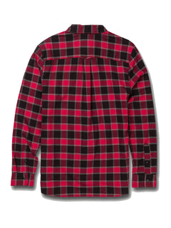 CAMISA SHADOWS FLANNEL LS / BLACK / BLK