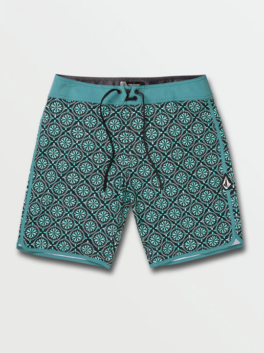 SHORT MOD SOLARIZOR SCALLOP 19 - BLK - VOLCOM