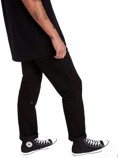 JEANS / SOLVER DENIM / BLACK ON BLACK / BKB