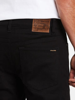 JEANS / SOLVER DENIM / BLACK ON BLACK / BKB