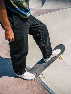 JEANS BILLOW PLUS DENIM / BLACK / BLK
