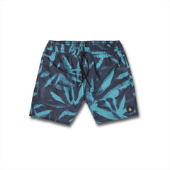 SHORT ECHO LEAF STONEY TRUNK 17 / NVY / VOLCOM