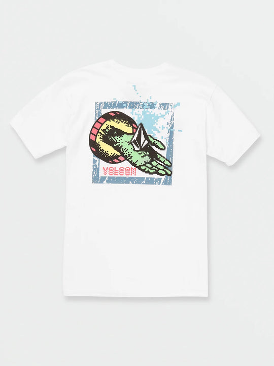 PLAYERA DIGITAL DIMENSION SS TEE - WHT - VOLCOM