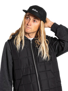 GORRA STEWART FELT CAMPER / BLACK / BLK