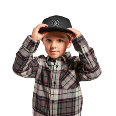 GORRA QUARTER TWILL - BLK - VOLCOM KIDS