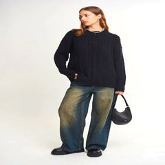 JEAN 47 STREET  WIDE LEG VINTAG