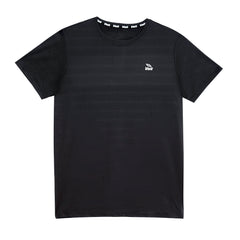 Camiseta deportiva para hombre negra