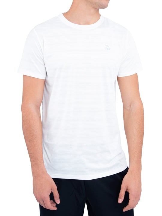 Camiseta deportiva para hombre blanca