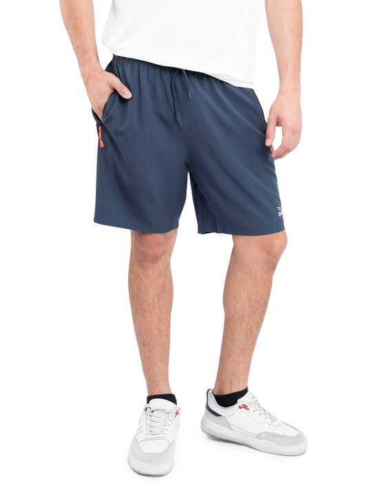 Short deportivo azul marino