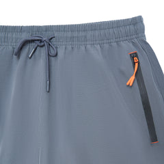 Short deportivo gris