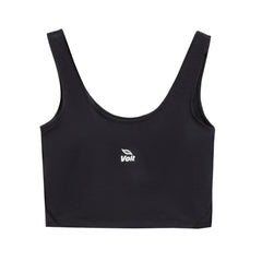 Top de yoga para mujer negro
